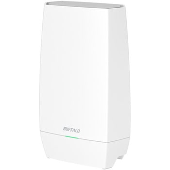 無線LAN親機 WiFiトライバンドルーター 11ax/ac/n/a/g/b 2401+2401+573Mbps WiFi6E/Ipv6対応 ホワイト ネット脅威ブロッカー2 プレミアム対応 BUFFALO(バッファロー)