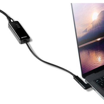 Giga対応 Type-C USB3.2(Gen1)用LANアダプター ブラック BUFFALO(バッファロー)
