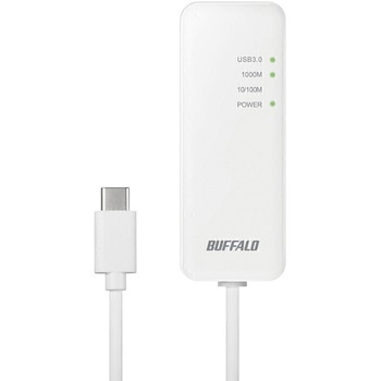 Giga対応 Type-C USB3.2(Gen1)用LANアダプター ホワイト BUFFALO(バッファロー)