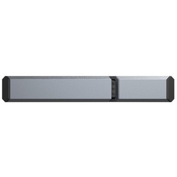 PC向け USB4(Gen3x2)対応 High-End ポータブルSSD 2TB シルバー BUFFALO(バッファロー)