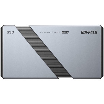 PC向け USB4(Gen3x2)対応 High-End ポータブルSSD 2TB シルバー BUFFALO(バッファロー)