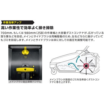 業務用スイーパー KM 70/20 C ケルヒャー