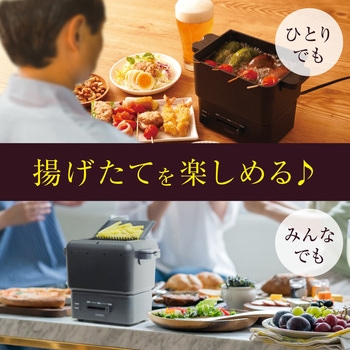 コンパクトフライヤー「カラリ2」 サンコー(生活用品)