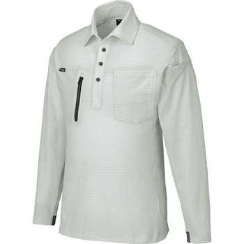 長袖ポロシャツ クロダルマ