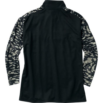 ハイブリッドポロシャツ クロダルマ