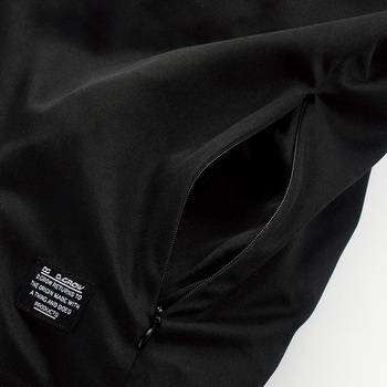 ハイブリッドパーカー クロダルマ