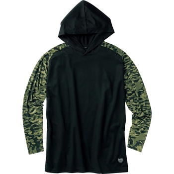 ハイブリッドパーカー クロダルマ