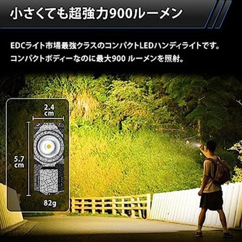 【X0Ti】チタン製高輝度ミニクリップライト WUBEN(ウーベン)