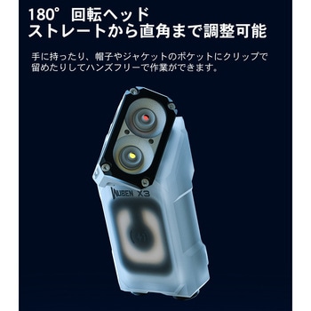【X3】小型高輝度LEDスポットライト WUBEN(ウーベン)