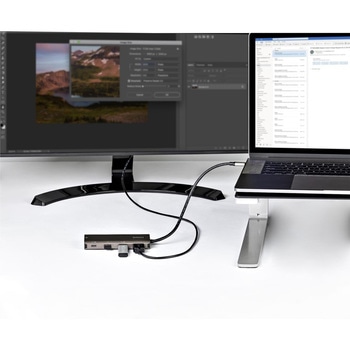マルチポートアダプター/USB-C接続/シングルモニター/4K30Hz HDMI/100W PD/3xUSB/イーサネット/各種OS対応/ドッキングステーション StarTech.com