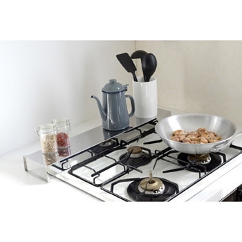 キッチンシリーズ コンロ奥ラック ファミリー ライフ キッチンスタンド 通販モノタロウ 40