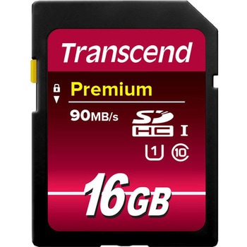 16GB SD Card UHS-I U1 トランセンド