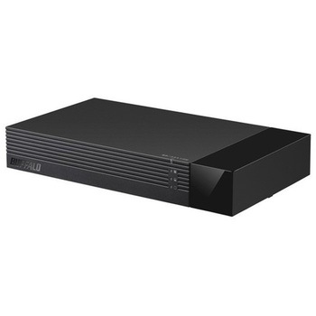 24時間連続録画対応 使用量メーター付き 3.5インチ 外付けHDD 2TB ブラック BUFFALO(バッファロー)