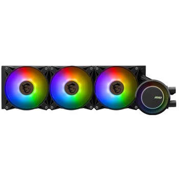 360mmラジエーター搭載水冷CPUクーラー(ブラックカラー) / Intel LGA 1150/1151/1155/1156/1200/1700 / AMD Soket: AM5/AM4/TR4/sTRx4対応 MSI(エムエスアイ)