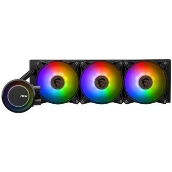 360mmラジエーター搭載水冷CPUクーラー(ブラックカラー) / Intel LGA 1150/1151/1155/1156/1200/1700 / AMD Soket: AM5/AM4/TR4/sTRx4対応 MSI(エムエスアイ)