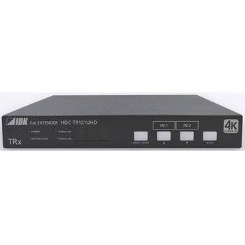 4K60、HDCP2.2対応2入力2分配出力ツイストペアケーブル延長器 アイ・ディ・ケイ