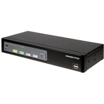 4ポート USB2.0 KVMスイッチ タッチパネル対応 サードウェーブ