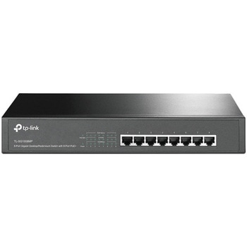 8ポート ギガビット PoE+ デスクトップ/1Uラックマウント スイッチ TP-LINK