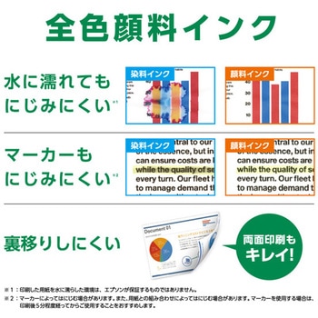 A3ノビ対応カラーインクジェットプリンター/4色顔料/Wi-Fi対応/2.4型カラー液晶 EPSON