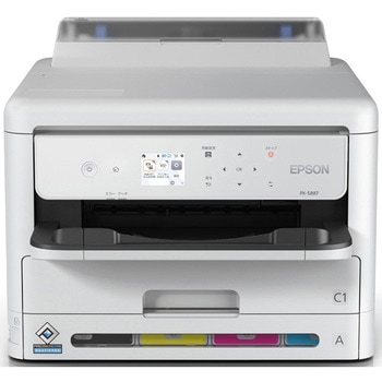 A4対応カラーインクジェットプリンター/4色/カラー・モノクロ34PPM/有線・無線LAN/Wi-Fi 5GHz/2.4型液晶 EPSON