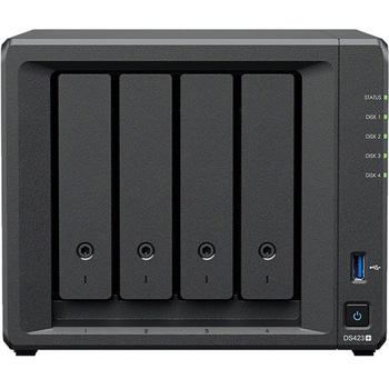 Active Backup Suit対応高性能4ベイNASサーバー DiskStation DS423+ Synology(シノロジー)