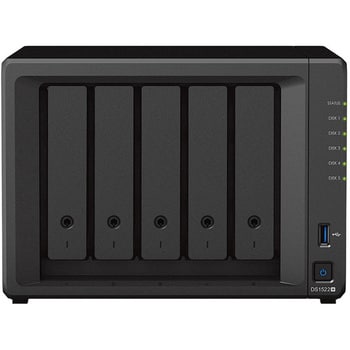 【新品未開封・送料無料】 DS1522+ AMD Ryzen搭載高性能5ベイNAS DiskStation DS1522+ 1台 外付けハードディスク・ドライブ