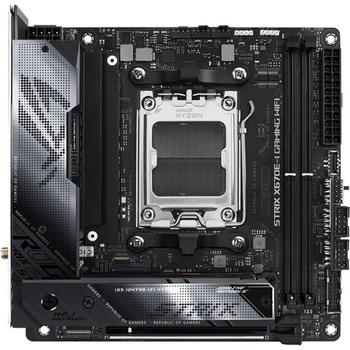 ROG/STRIX/X670E-I/GAMING/WF AMD X670チップセット搭載 Socket AM5 Mini-ITXマザーボード 1台  ASUS TeK 【通販モノタロウ】