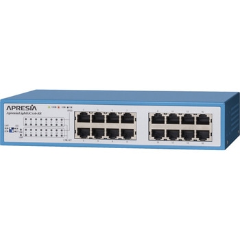 ApresiaLightGC116-SS 【5年間先出しセンドバック付】ノンインテリジェントスイッチングHUB (16port) ■ラックマウント金具標準添付 APRESIA Systems