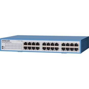 ApresiaLightGC124-SS 【5年間先出しセンドバック付】ノンインテリジェントスイッチングHUB (24port) ■ラックマウント金具標準添付 APRESIA Systems