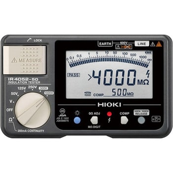 ☆品☆HIOKI 日置電機 5レンジ 絶縁抵抗計 IR4052 デジタルメガー 電気抵抗計 電気計測器 78202