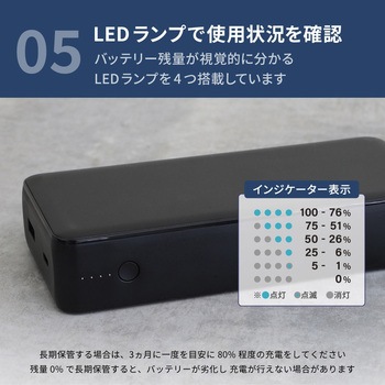 PD30W対応 20000mAhモバイルバッテリー OWLTECH(オウルテック)