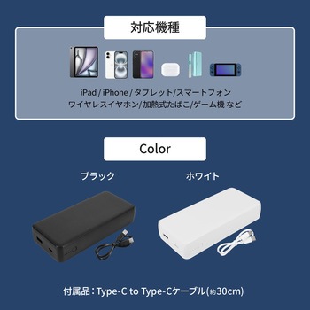 PD30W対応 20000mAhモバイルバッテリー OWLTECH(オウルテック)
