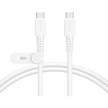 しなやかで絡まない シリコンケーブル 40Gbps(USB4 Gen3x2)対応 PD240W USB-C to USB-C 1m 映像出力対応 急速充電 2年保証 MOTTERU