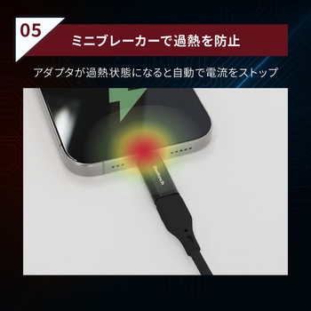 マグネットで簡単ワンタッチ接続 PD60W充電/データ転送対応USB Type-C 変換アダプタ(アダプタ&コネクタセット) OWLTECH(オウルテック)