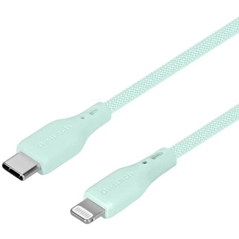 超やわらかで断線に強い 耐屈曲3万回以上 PD60W充電/データ転送USB Type-C to Lightning シリコンメッシュケーブル OWLTECH(オウルテック)