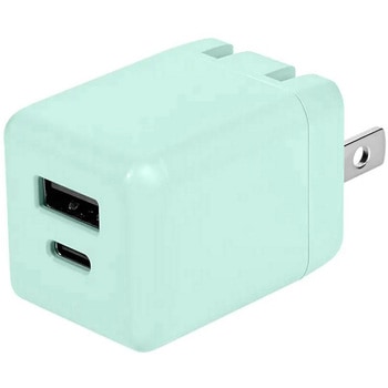 コンパクトなのに最大PD20W出力USB Type-C×1 USB Type-A×1 AC充電器 OWLTECH(オウルテック)