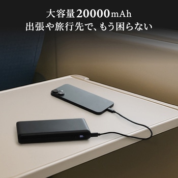 20000mAhモバイルバッテリー PD60W OWLTECH(オウルテック)