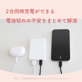 5，000mAhモバイルバッテリー A×1/C×1 OWLTECH(オウルテック)