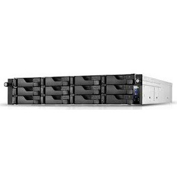 ASUSTOR NAS rack mount 12bay Intel 9th Xeon E-2224 8GB DDR4 ECC UDIMM GbE x4M.2 Drive Slots x2 PCIe Gen3 USB 3.2Gen2 ASUSTOR