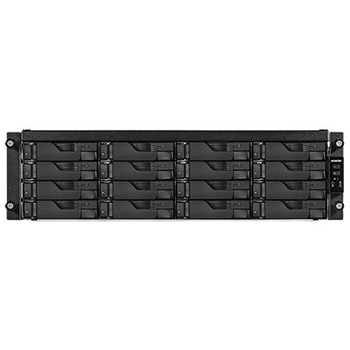 ASUSTOR NAS rack mount 16bay Intel 9th Xeon E-2224 8GB DDR4 ECC UDIMM GbE x4M.2 Drive Slots x2 PCIe Gen3 USB 3.2Gen2 ASUSTOR