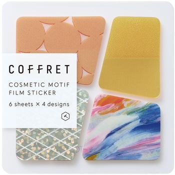 コスメモチーフフィルムシール コフレ ブロックタイプ キングジム