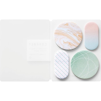 コスメモチーフフィルムシール コフレ ふせん キングジム