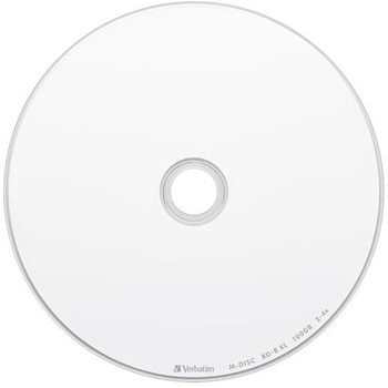 BD-R XL(Video)ディスク 「M-DISC」 片面3層 1回録画用520分 2-4倍速 1枚10mmケース 1印刷可能レーベル Verbatim