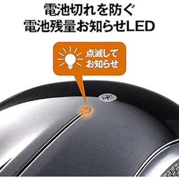 Bluetooth3.0対応 BlueLED光学式マウス 静音/3ボタン ホワイト BUFFALO(バッファロー)