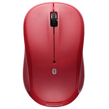 Bluetooth3.0対応 IR LED光学式マウス 3ボタンタイプ レッド BUFFALO(バッファロー)