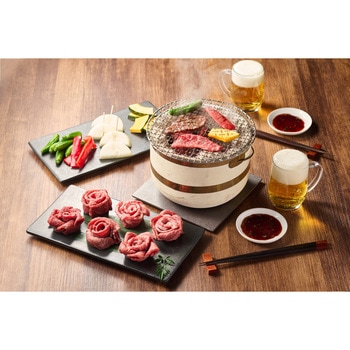 黒毛和牛5種と牛タンの花盛り焼肉用 ノーブランド