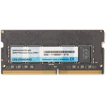 CFD スタンダードメモリ DDR4-2133 PC4-17000 ノート用 4GB D4N2133CS-4G CFD(シーエフデー)