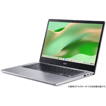 Chromebook (N100/4GB/32GB eMMC/ChromeOS/14.0型/210/ピュアシルバー) Acer(エイサー)