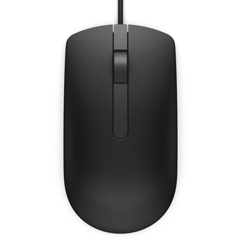 Dell オプティカルマウス - MS116 - 黒 - リテールパッケージ Dell