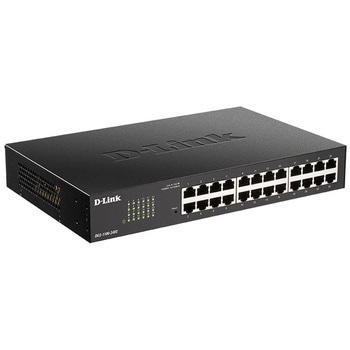 DGS-1100-24V2 ギガビットL2 Easyスマートスイッチ、10/100/1000BASE-Tポート×24、ファンレス、リミテッドライフタイム保証対象 D-LINK